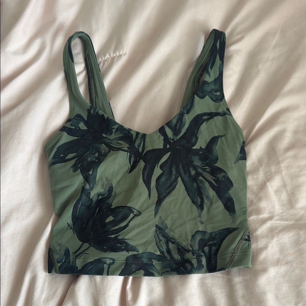 Lululemon - Green *Limited edition Floral Align Tank